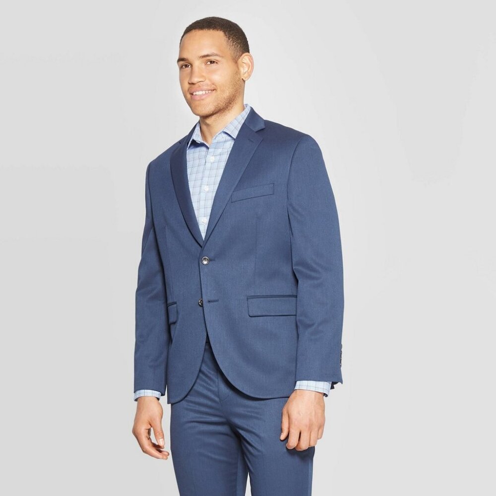 BRAND NEW! Men's Standard Fit 2 Button Suit Jacket - NAVY - Goodfellow & Co